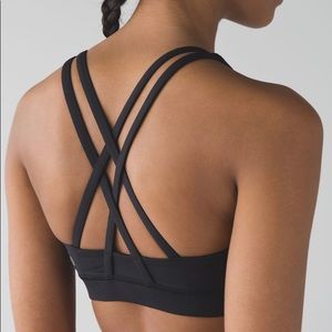 Sz6 Lululemon black Energy bra